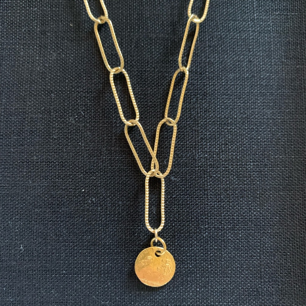 Alighieri Baby Lion in the Night Necklace